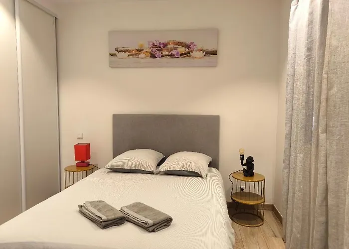 דירה Cosy 2p A 5 Minutes A Pied De La Et Du Centre מנטון